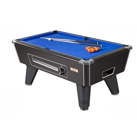 Billard Winner 6ft Suprême Noir à monnayeur - W930N