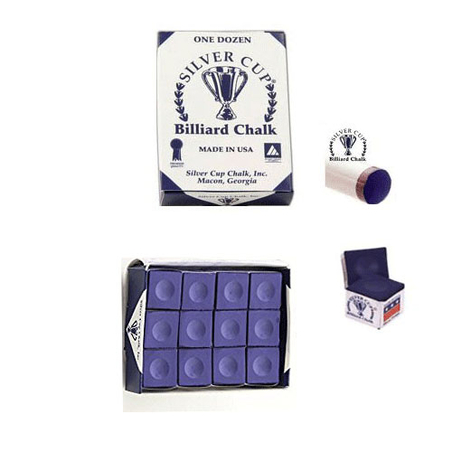 Boîte de 12 craies Silver Cup Violet - B208VI