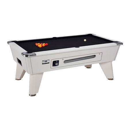 Billard Omega 7ft Blanc à monnayeur 2.0 - W936B