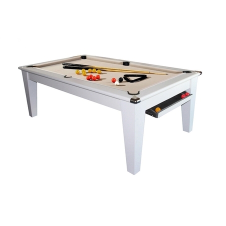 Billard Pool York 6ft Blanc - B621B