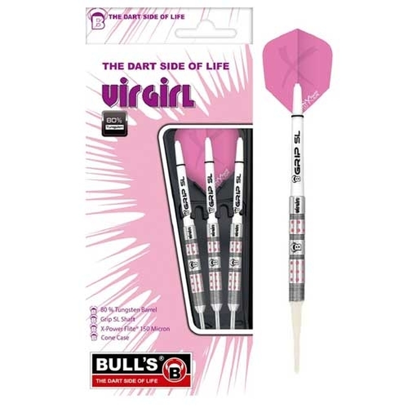 Fléchettes Bull's Virgirl VR1 Soft 18g - BU408