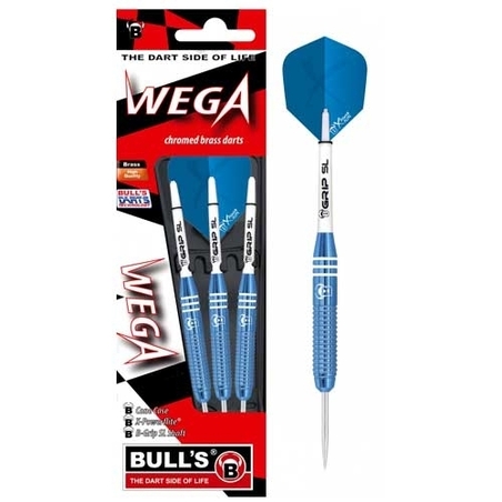 Fléchettes Bull's Wega Acier 22Grs - BU306A