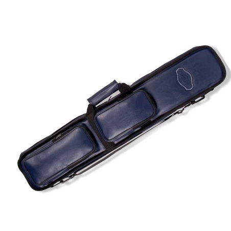 Etui souple queues de Billard Buffalo Bleu 4x8 - B301BL