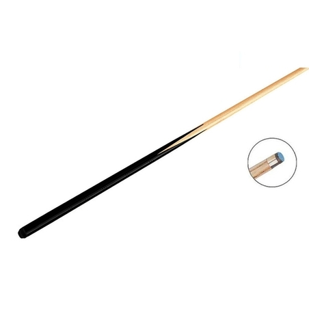 Queue billard Pool 146 cm 1pc - Virole laiton & Embout collé 9,5mm - Q121