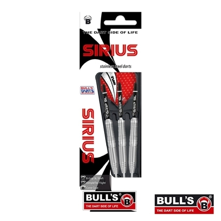 Fléchettes Bull's Sirius Acier 22Grs - BU309