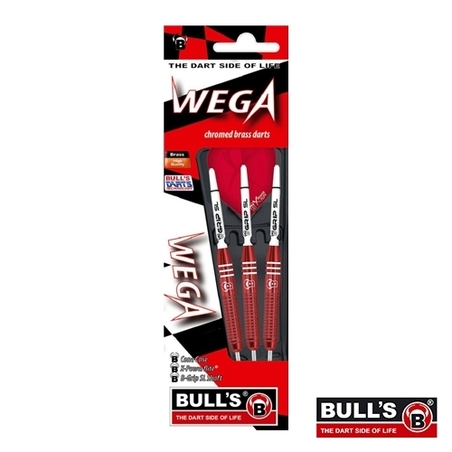 Fléchettes Bull's Wega Acier 21Grs - BU306B