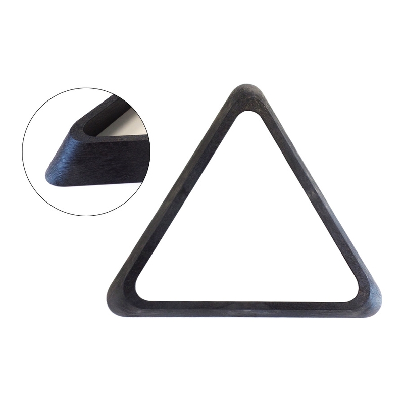 Triangle Delta Universel Noir pour billes de billard 50,8 et 57mm - A215N