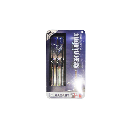 Set de 3 Fléchettes Excalibur 80% Tungstène pointe Acier - 20 grammes - D1564-20