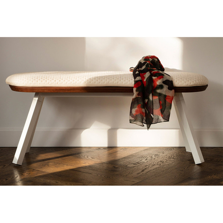 Banc You and Me Blanc & Iroko 120 - BYM120BI