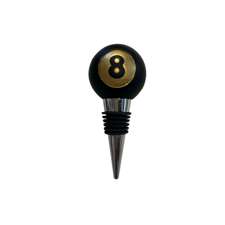 Bouchon de bouteille Bille de billard n°8 - M108