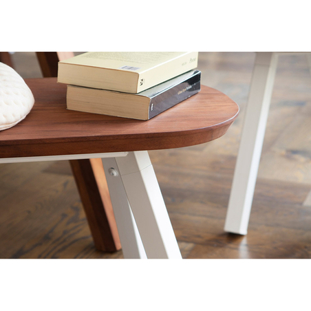 Banc You and Me Blanc & Iroko180 - BYM180BI