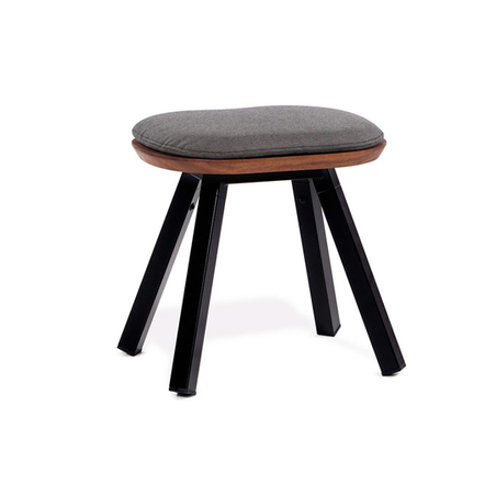 Tabouret You and Me Noir-Iroko 50 - BYM50NI