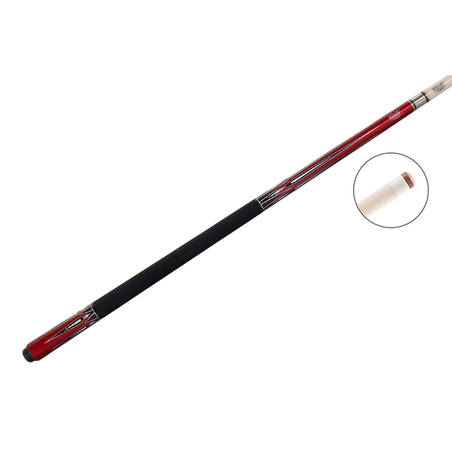 Queue de billard américain Cuetec Cobra C-3 Rouge - QCT103