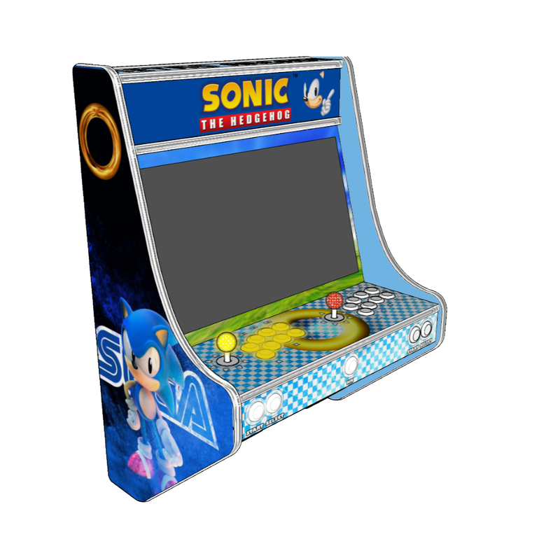 Borne d'Arcade Murale Sonic - BOM300