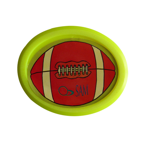 Palet Air Hockey 2000 Ovale Jaune - F130C