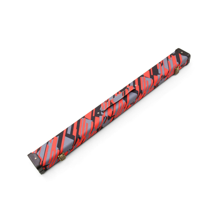 Boîtier Tomahawk Motif Rouge, Gris et Noir pour queue 1/2 - BPM044