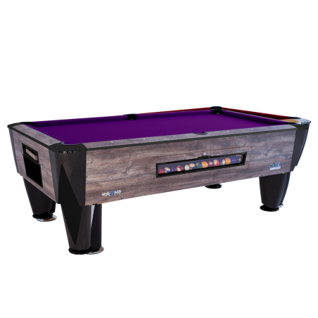 Billard US Magno Blue Oak 7ft à monnayeur - W942BO