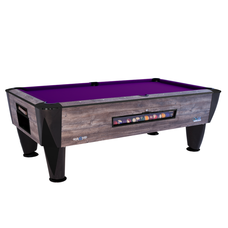 Billard US Magno Blue Oak 7ft à monnayeur - W942BO