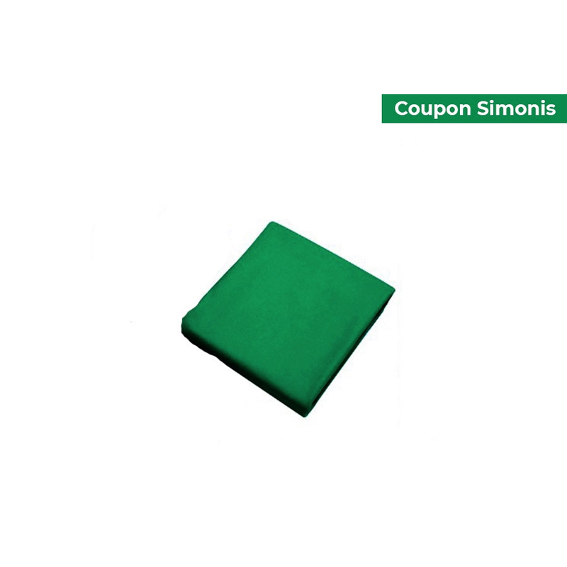 Coupon de Tapis Simonis 760 165 cm vert anglais - Longueur 90 cm - CW584V0.9