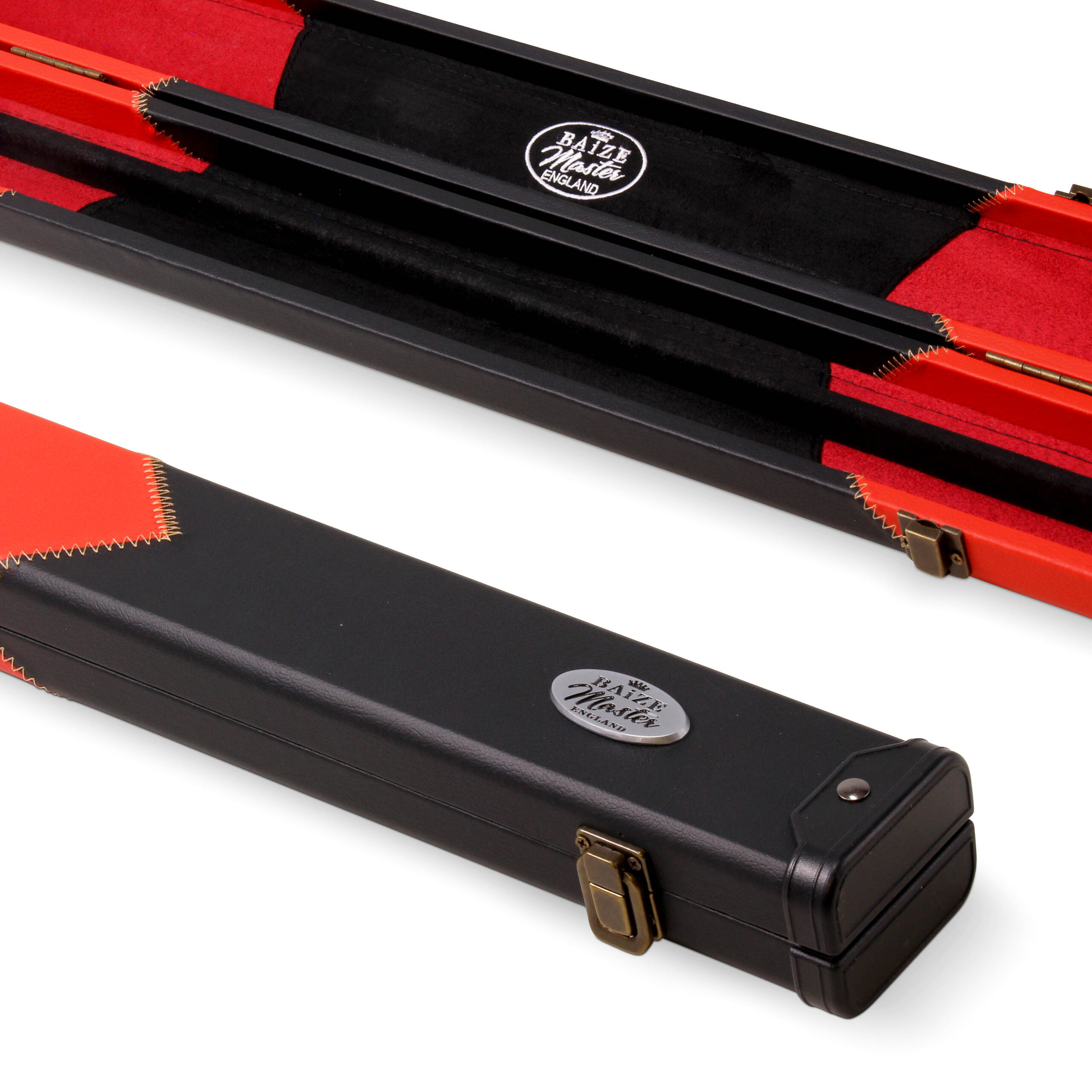 Boîtier Baize Master Arrow Rouge pour 2 queues Monobloc