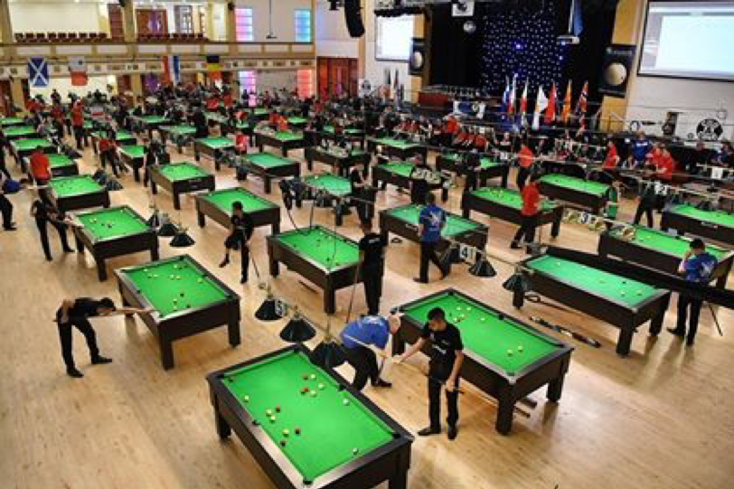 Championnats du monde de billard blackball 2018 à la Spa Arena - Bridlington