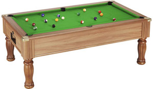 Installation d'un billard avec ardoise