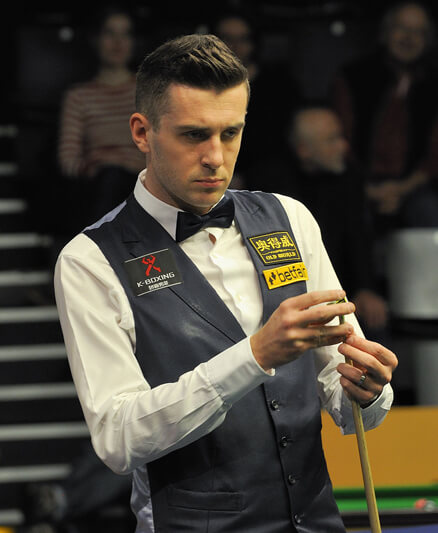 Mark Selby en pleine concentration